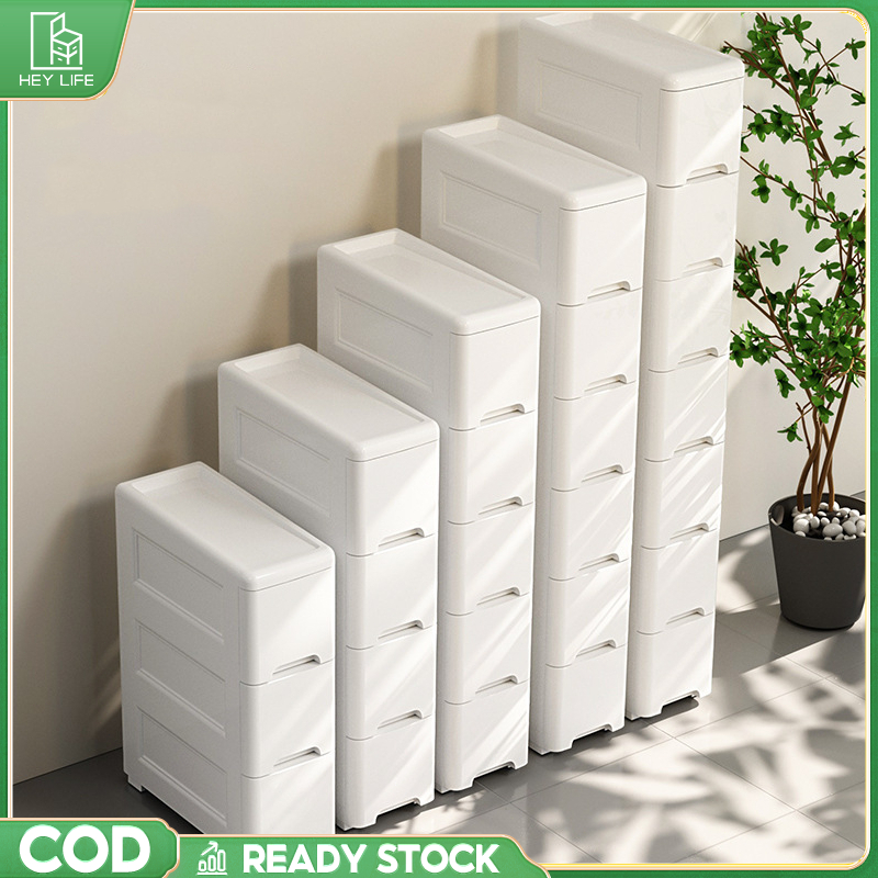 IKEA Slim Plastic Drawer Gap Plastic Drawer Cabinet Bathroom Kitchen Narrow Organizer 夾縫櫃