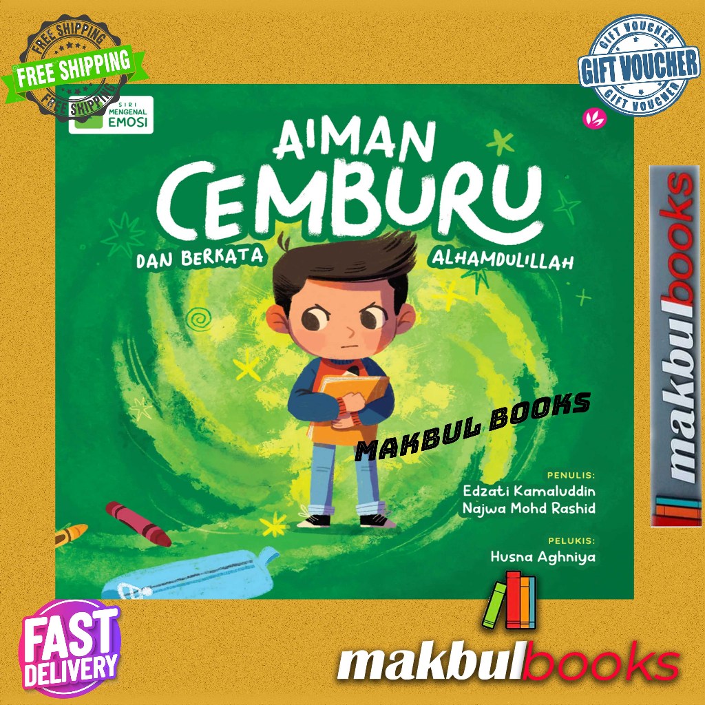 IMAN PUBLICATION: AIMAN CEMBURU & BERKATA ALHAMDULILLAH BY EDZATI KAMALUDDIN & NAJWA MOHD RASHID