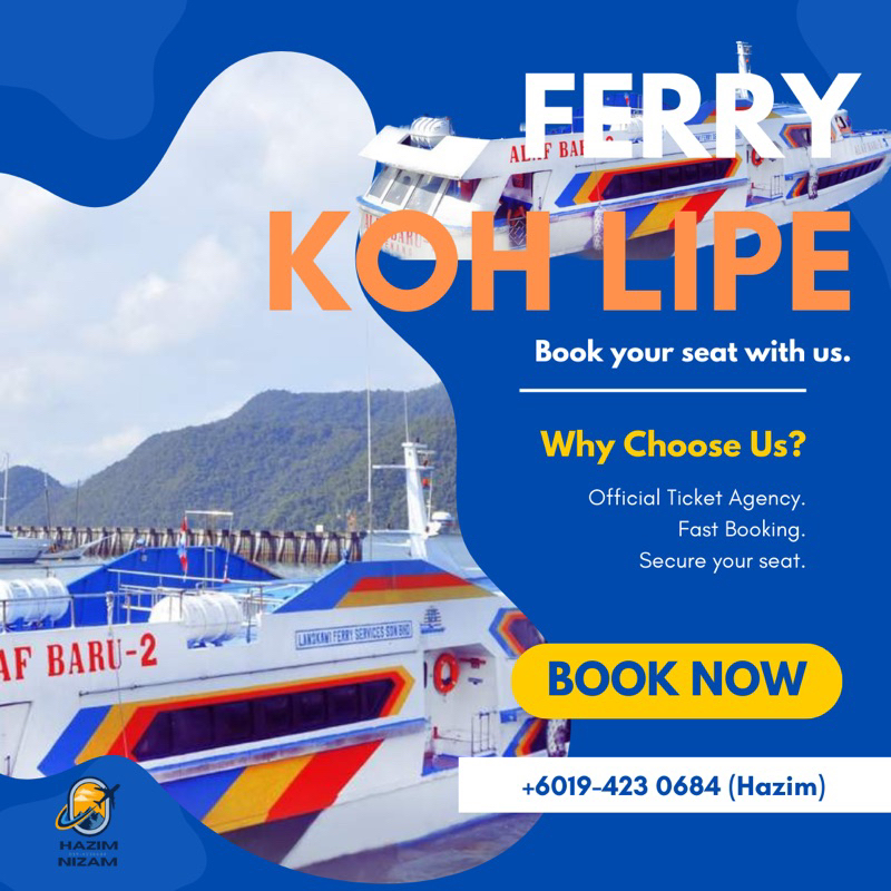 LANGKAWI - KOH LIPE FERRY TICKET