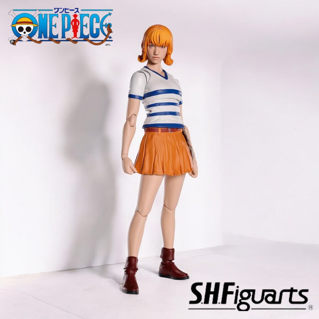 S.H. Figuarts Nami (A Netflix Series: ONE PIECE) Approximately 150mm ABS & PVC Movable Figure