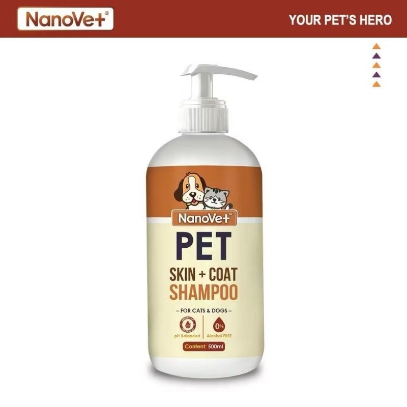 Nanovet Skin & Coat Shampoo 200ml/500ml ‼️FAST DELIVERY‼️