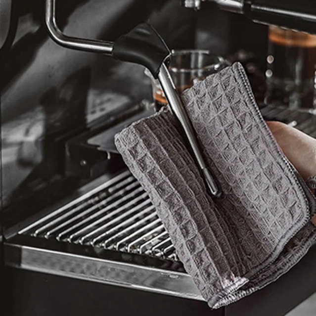 Barista Pro Cleaning Towel - Lint-Free & Absorbent Coffee Machine Cleaning Towel