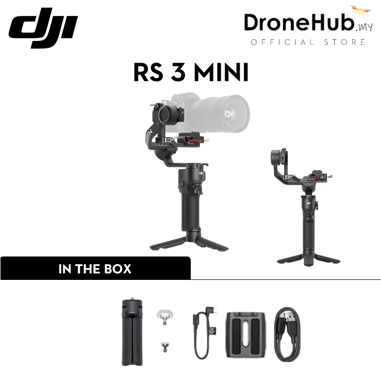 DJI RS 3 Mini & RS3 Mini - Lightweight Travel Stabilizer | 3rd-Gen RS Stabilization Algorithm | Native Vertical Shooting