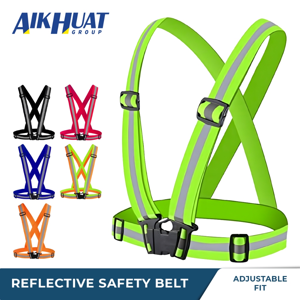 Adjustable High Reflective Safety Vest (Strap Type)