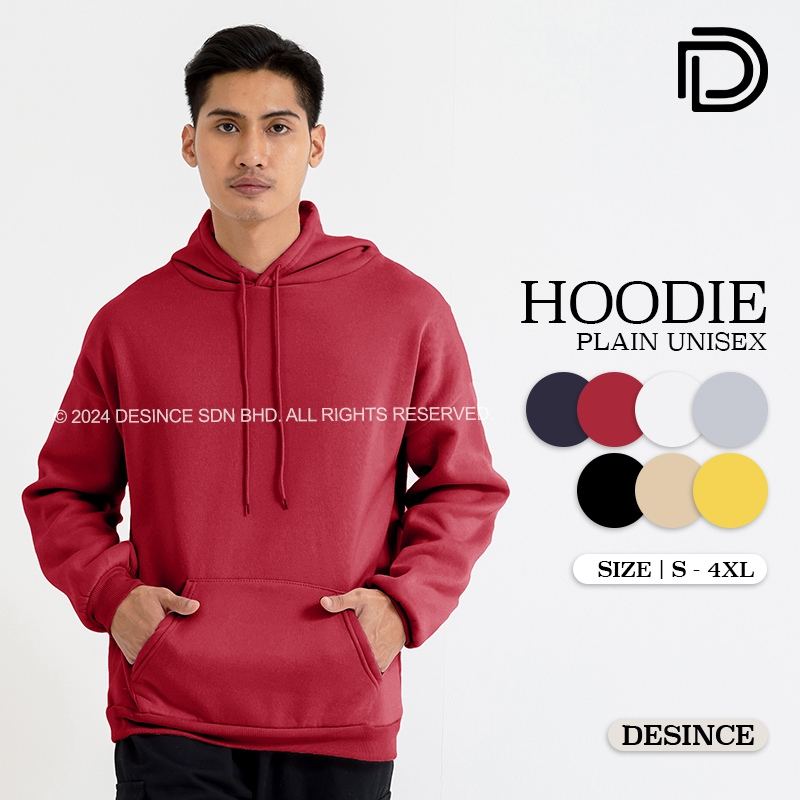 DESINCE Men Hoodies Casual Top Shirt Clothing Long Sleeve Sweater Grey Black White Baju Lelaki Hoodie MT 015