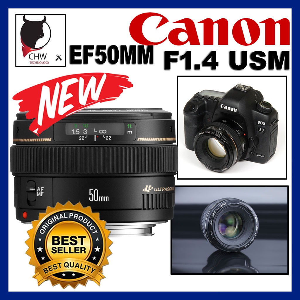 CANON EF50MMF1.4 50MM F1.4 EF USM LENS