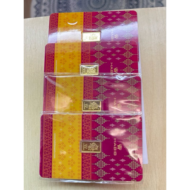 Gold Bar 999.9 original 0.5g