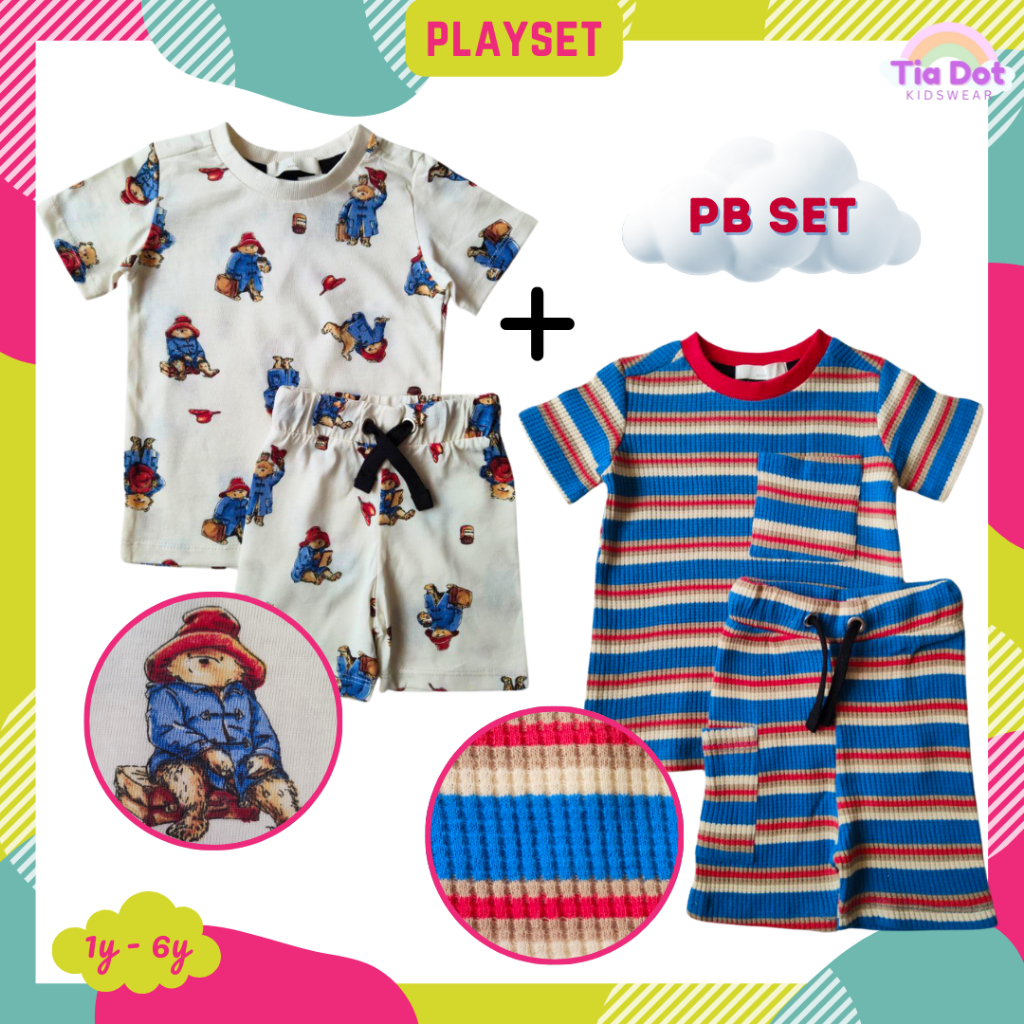 #60 Kids Playset | HMM Age 1 to 8 years | Boys and Girls | Baju Jalan