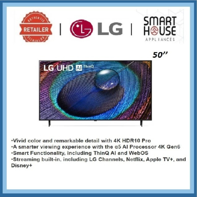 FREE SHIPPING !! LG 50 inch UR90 Series 4K Smart UHD TV with AI ThinQ® (2023) 50UR9050PSK