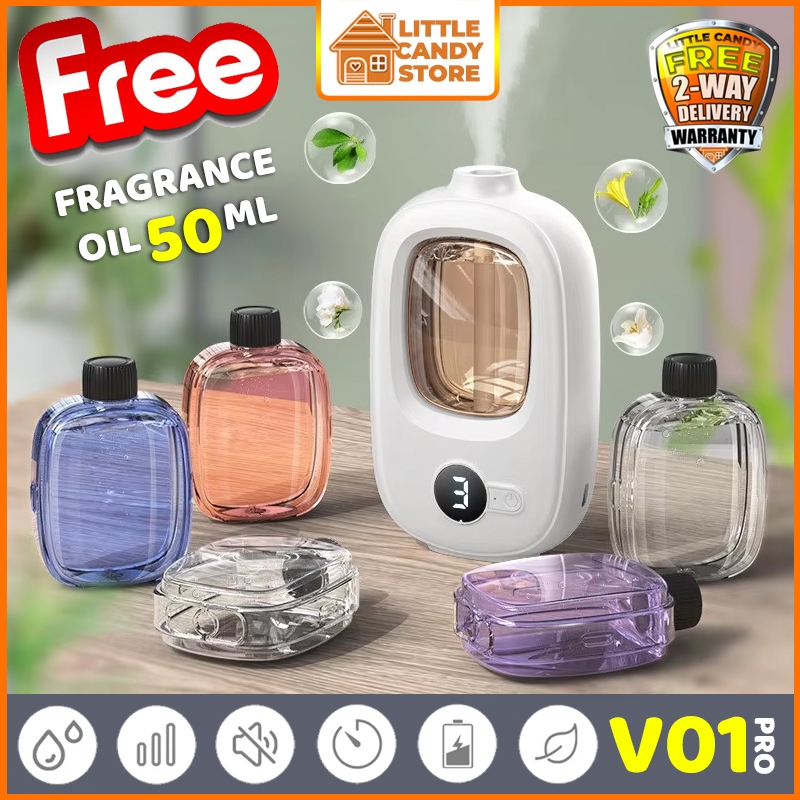 Wireless Aroma Diffuser Digital Air Freshener Automatic Air Fragrance Toilet Aromatherapy Diffuser Aroma Oil Humidifier