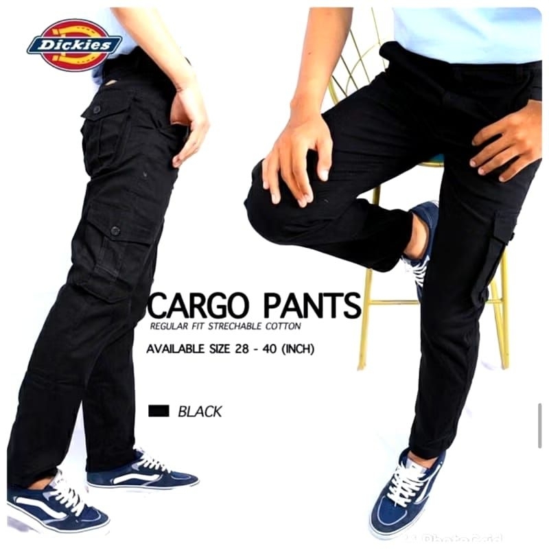 Cargos pants Men Regular Fit Seluar Cargo Lelaki Straight Cut Working Pants[28-40]Seluar Kerja Lelaki