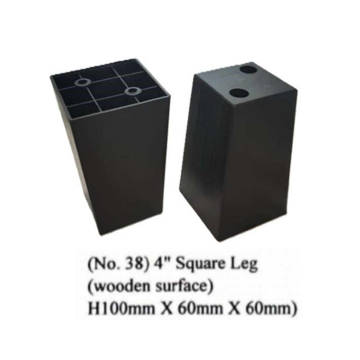 1" TO 6" Metal Plastic Square Round Sofa divan bedframe leg Kaki Sofa Katil Almari Meja Perabot