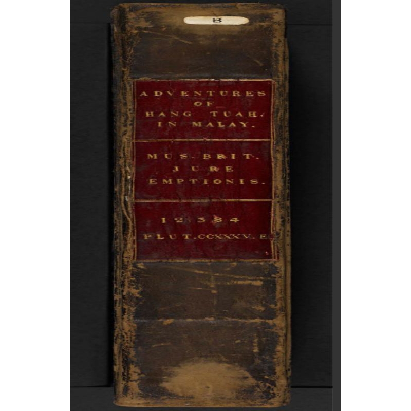 Digital Manuscript Hikayat Hang Tuah 1800 | Ebook