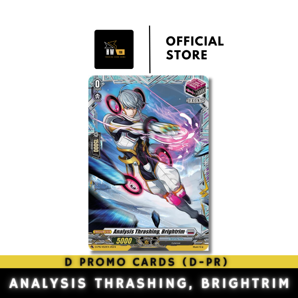 [HWTCG] CARDFIGHT!! VANGUARD D Promo CardsD-PR/452EN Analysis Thrashing, Brightrim ENGLISH VER