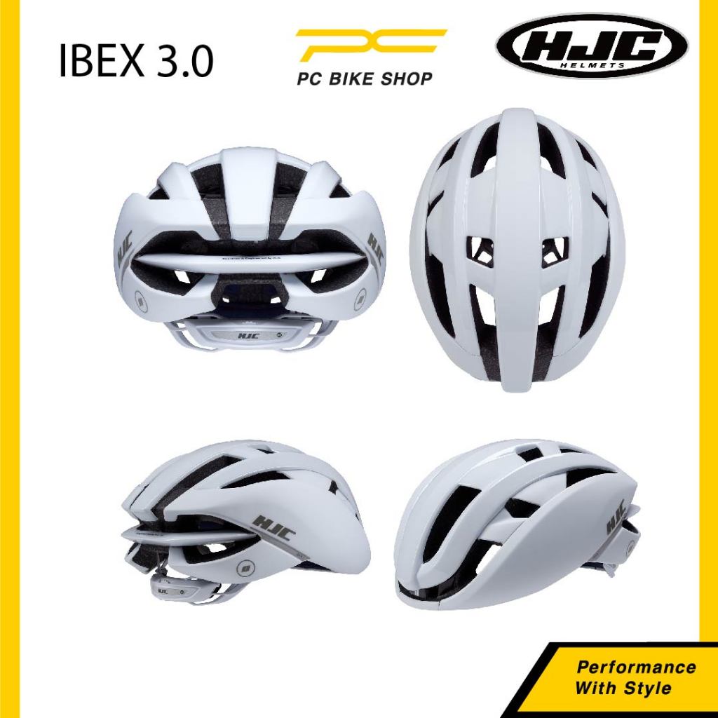 NEW 2025 HJC IBEX 3 ROAD CYCLING HELMET - IBEX 3.0 M Size White BIKE RB Road Bike Original