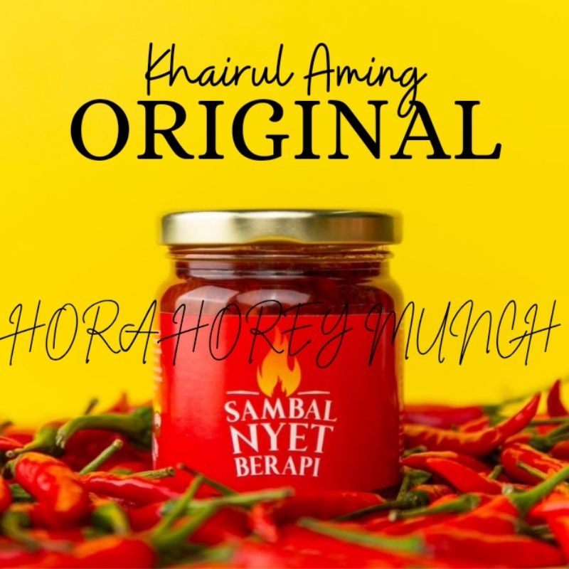 (Shipping Everyday) Dendeng Nyet Berapi & Sambal Nyet Berapi KhairulAming|Sambal bilis Daging Snack