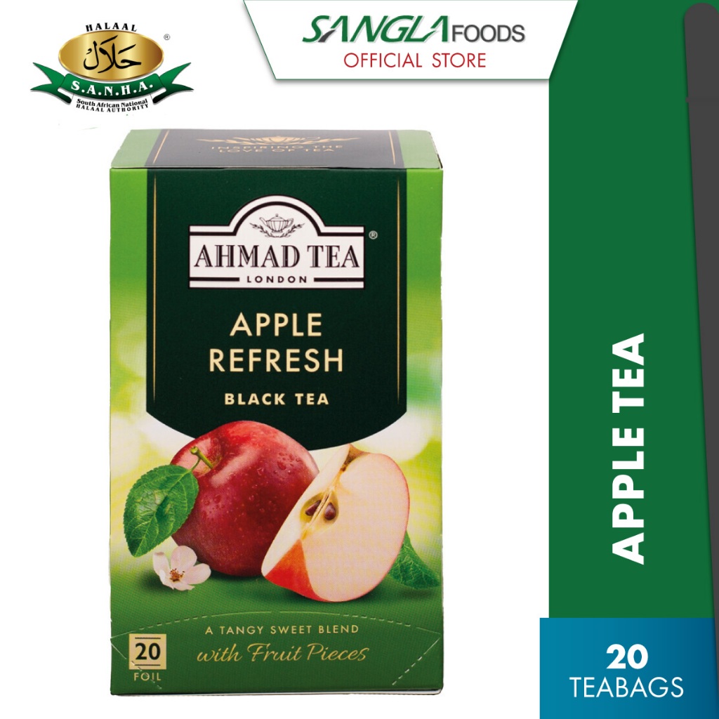 Ahmad Tea Apple (20 Teabags) Halal Certified