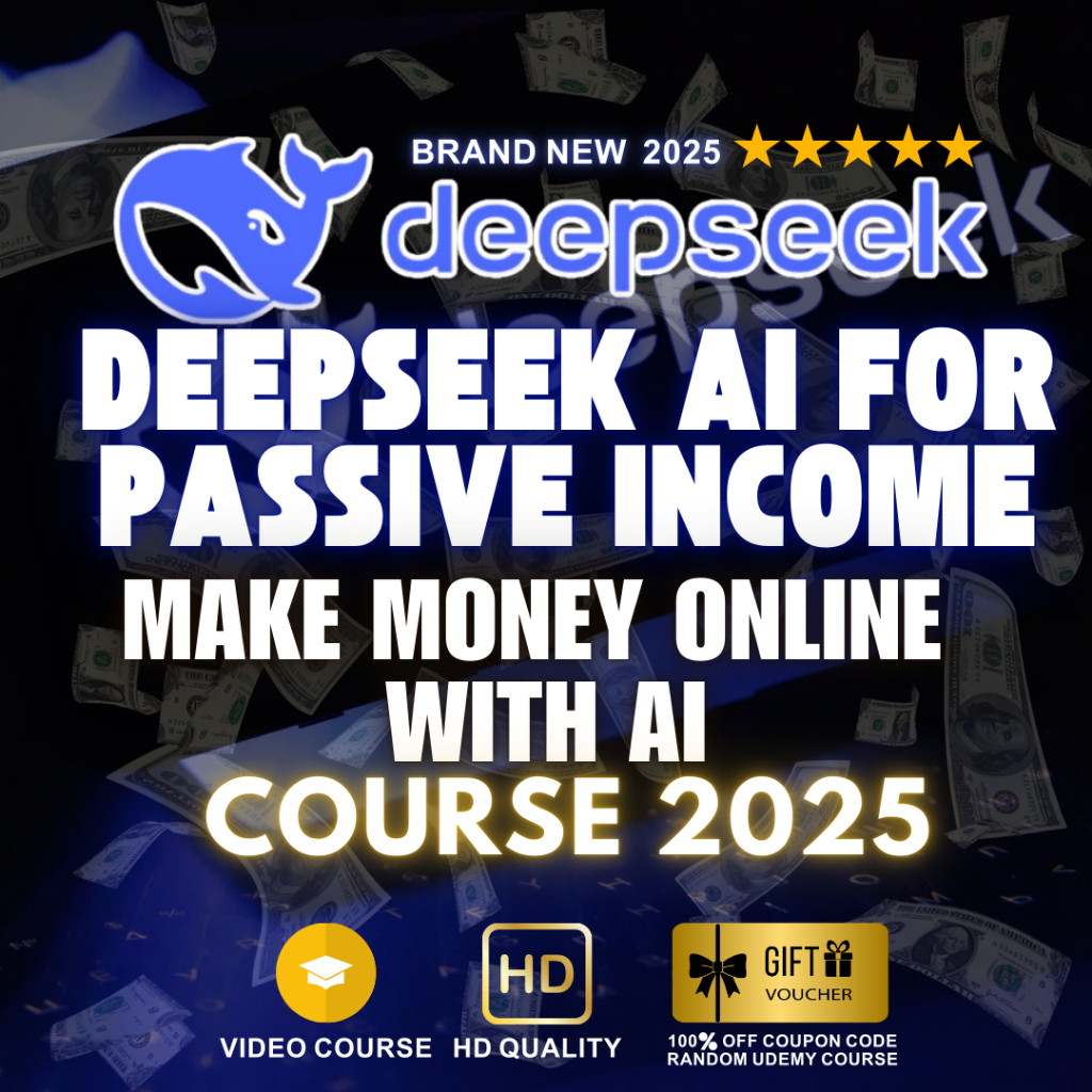 🔥[Instant Delivery] DeepSeek AI for Passive Income 2026 | Make Money Online with AI | Complete Video Course