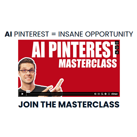 AI Pinterest Masterclass By Jesse Cunningham [Video Course]