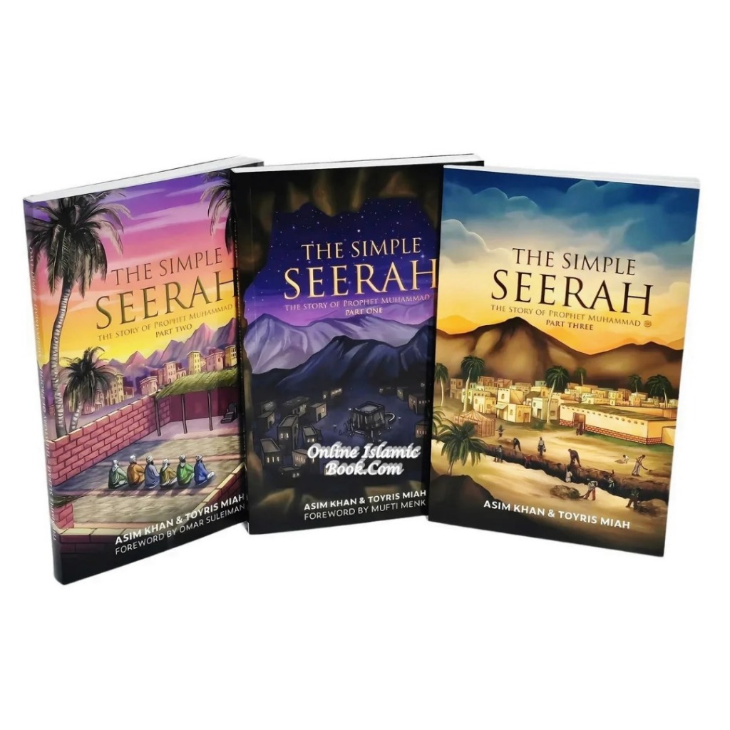 BEST SELLER : THE SIMPLE SEERAH PART 1,2,3