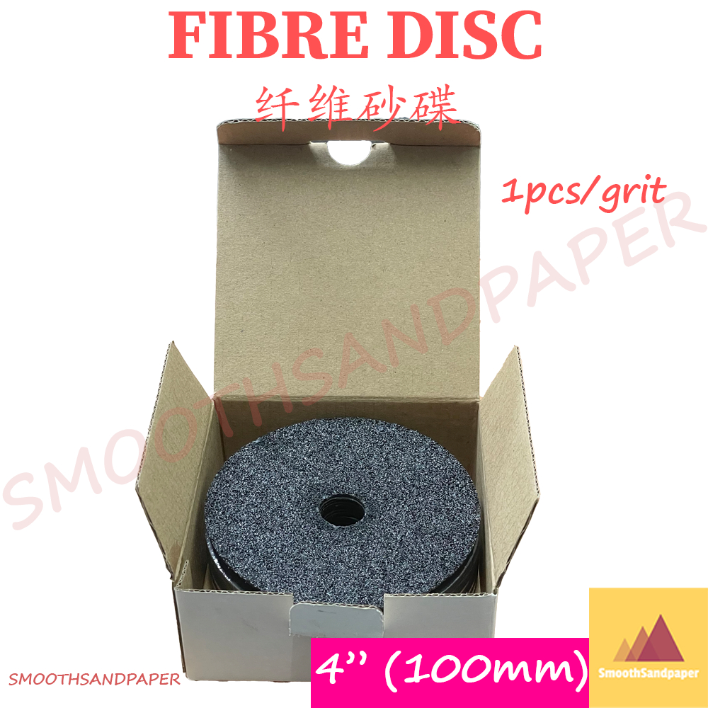 [1pcs] 100mmX16mm (4Inch) Fibre Disc / Silicon Carbide 4寸砂轮片 直径100内径16mm 角磨片 树脂切割片【1片装】 image 3