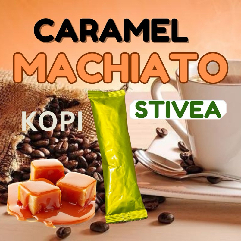 KOPI CARAMEL MACHIATO DIRECT KILANG 100% HALAL