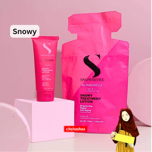 SNOWY Bombshell  - Treatment Lotion Camel milk - Losyen Viral !!  - LOSYEN Snow Whitee