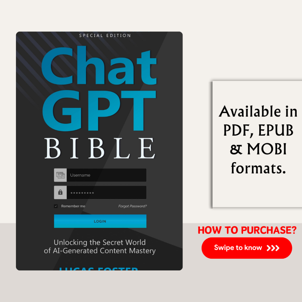 ChatGPT Bible - Content Creator and Blogger's Special Edition: Unlocking the Secret World of AI-Generated Content Master