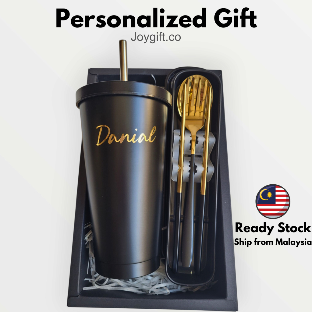 Custom Classic Tumbler Gift Set | Corporate Gift Hari Guru Teacher Mother Nurses Day Birthday Farewell Employee Bulk