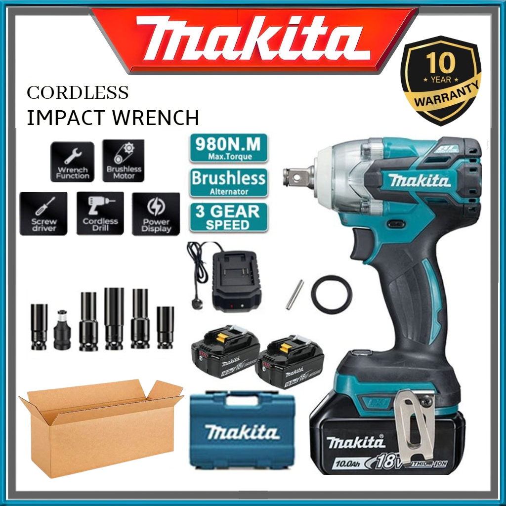 Cordless Impact Wrench Drill Impact Drill Makita Impact Wrench Buka Car Tayar