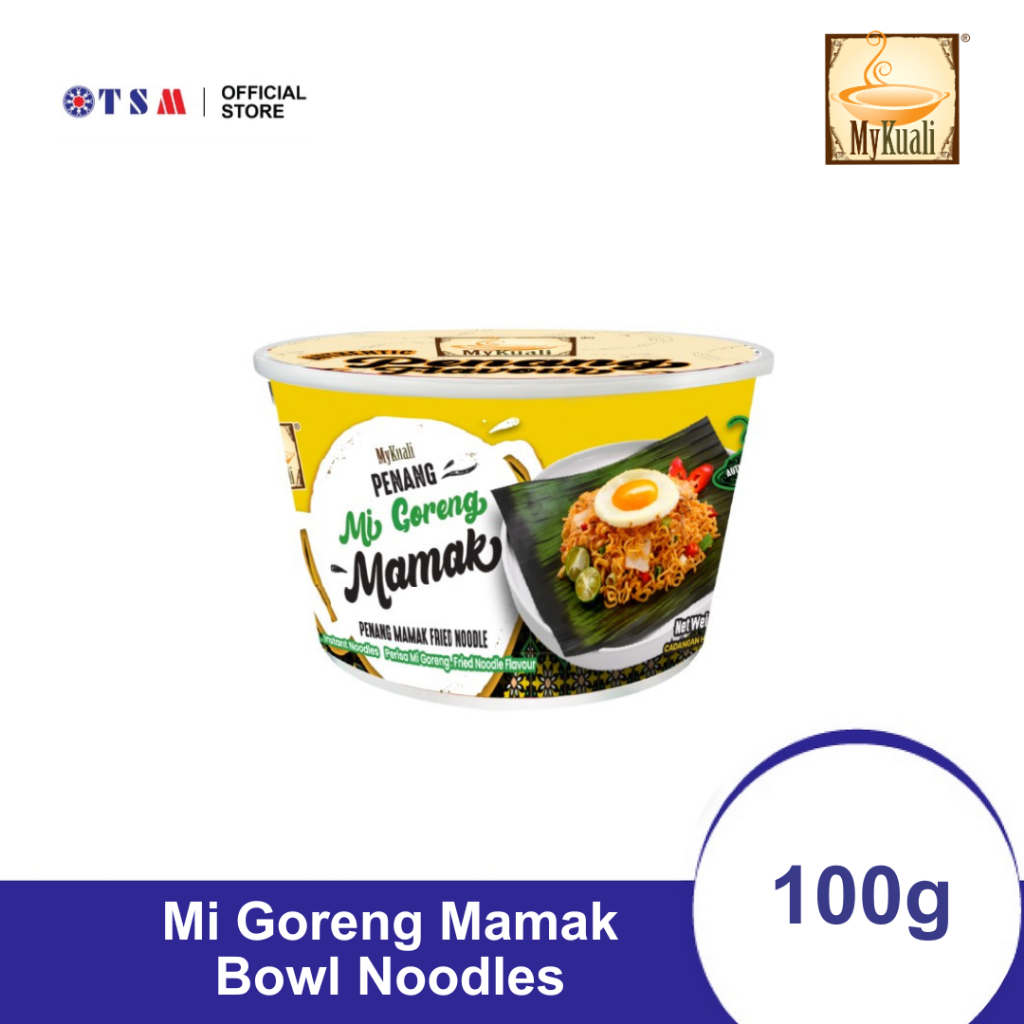 MYKUALI PENANG BOWL NOODLE - MI GORENG MAMAK 100G
