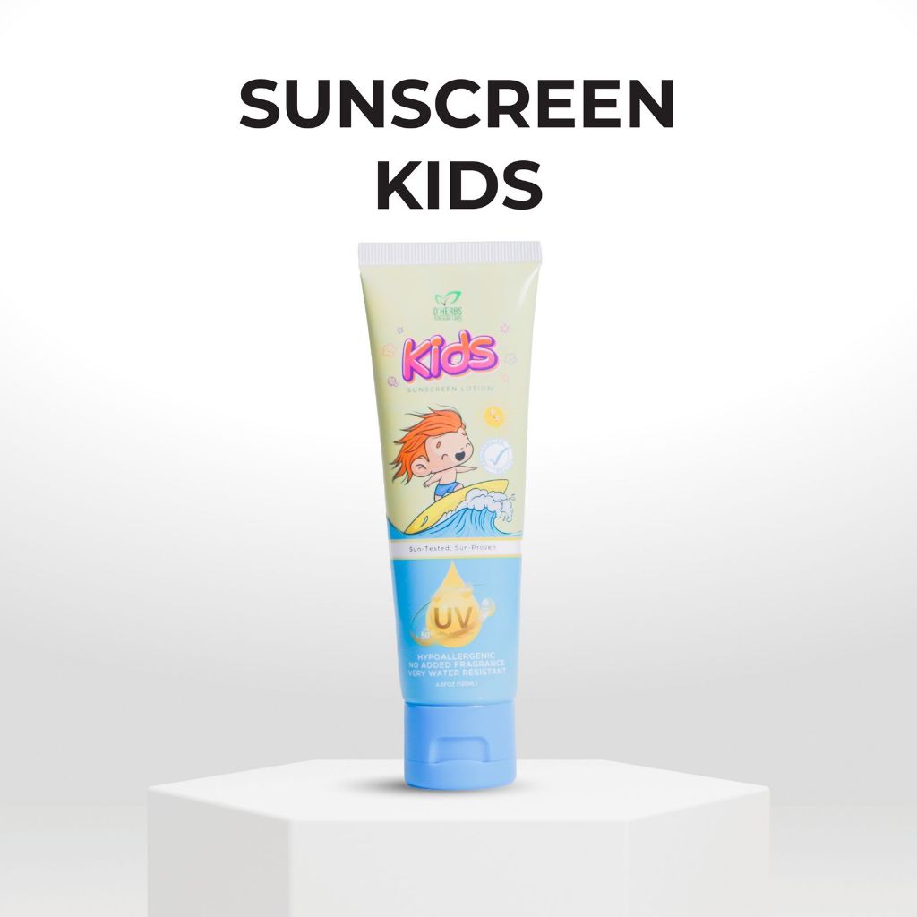 DHERBS KIDS SUNSCREEN LOTION