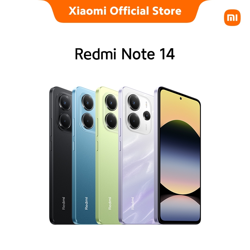 Xiaomi Redmi Note 14 8GB+256GB 108MP AI camera/5500mAh battery/120Hz eye-care display/NFC/smartphone