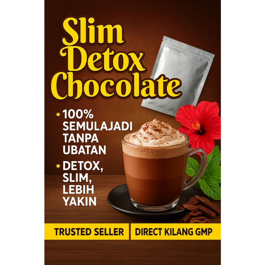 OEM slim detox chocolate drink 1 sachet 15g