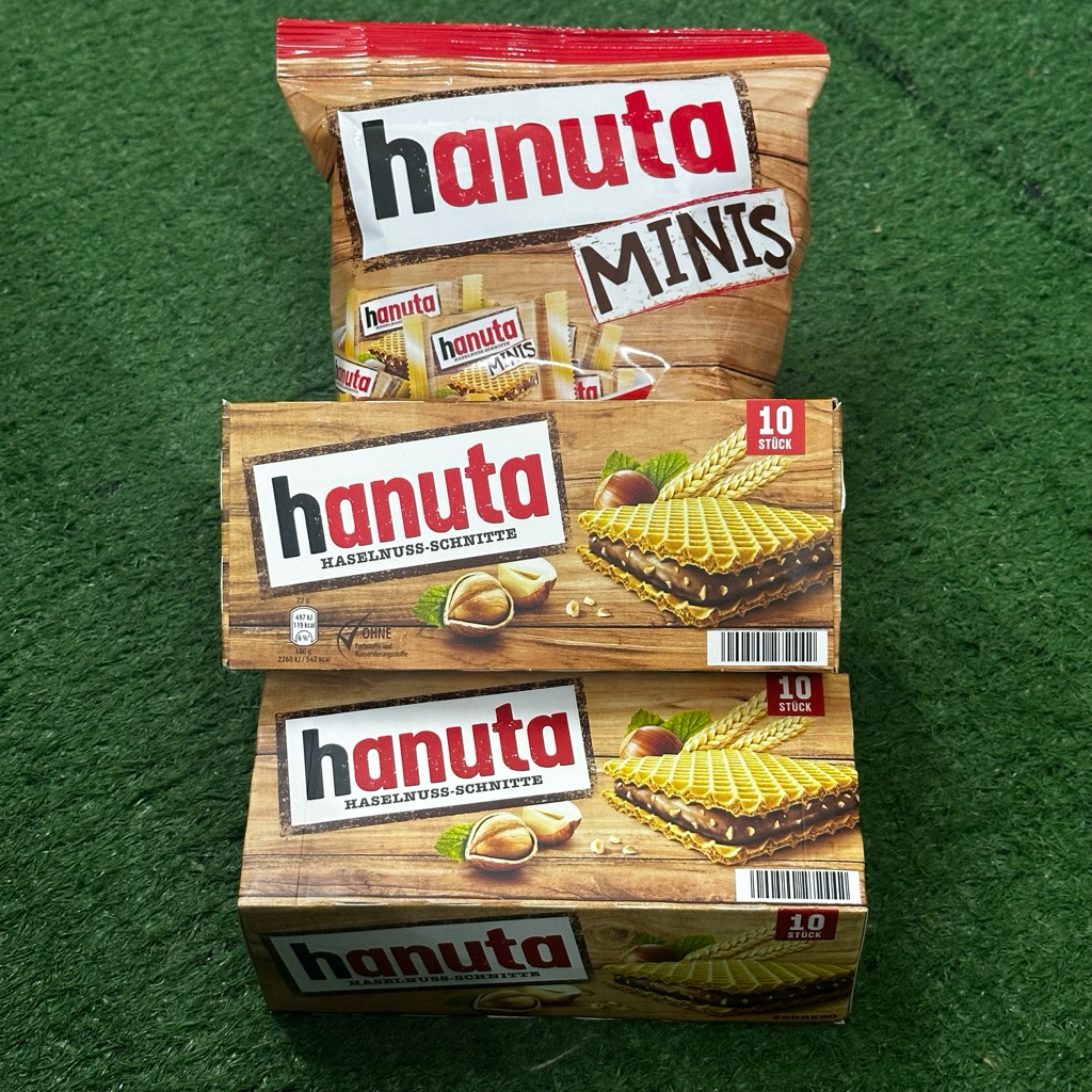 FERRERO HANUTA HAZELNUT MINIS & BOX  #GermanyChocolate