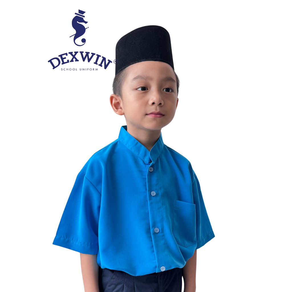 Kafa biru penang lelaki sekolah agama