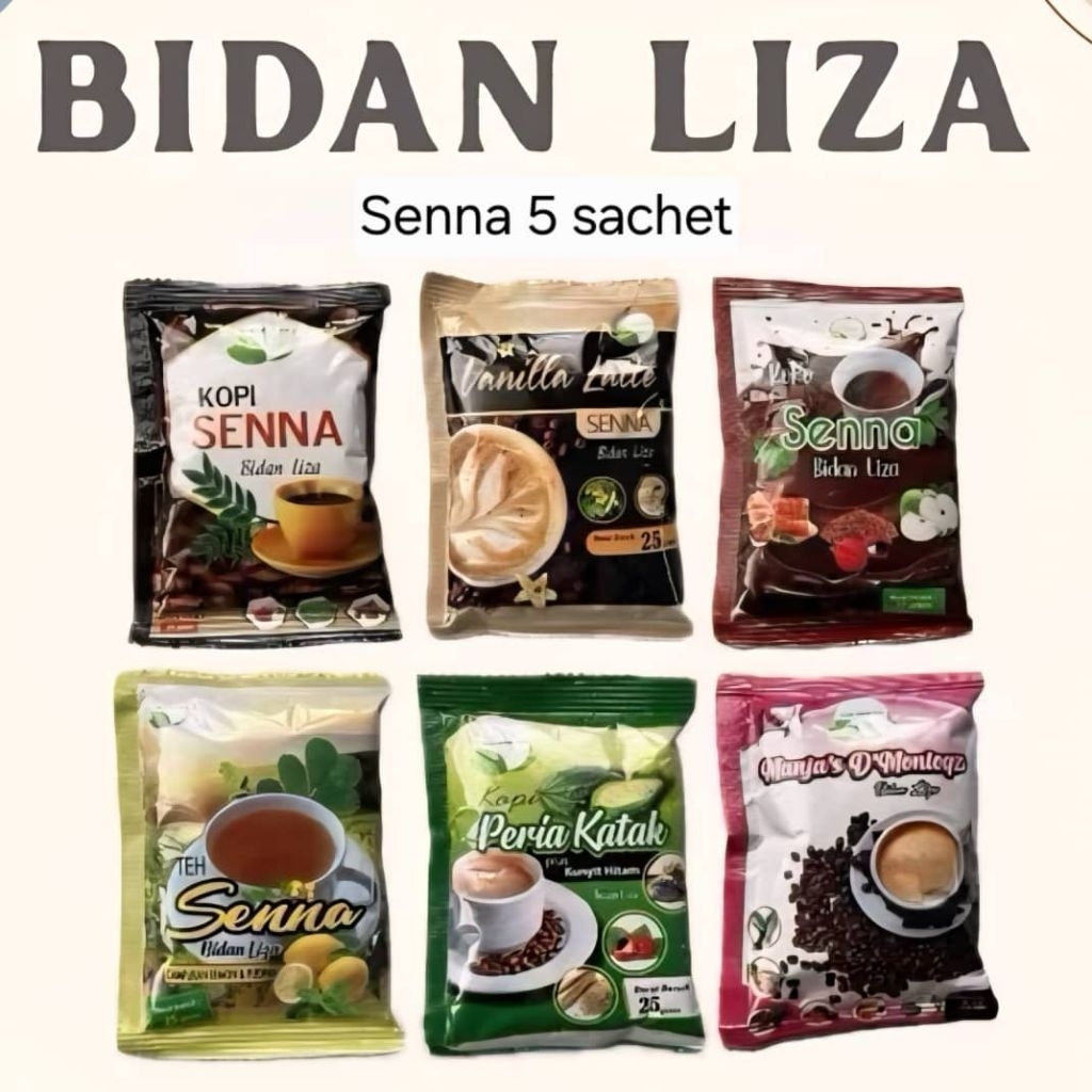 ✅Kopi Senna Bidan Liza Original HQ 5 Sachet