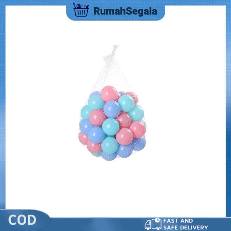 10/20/50 pcsOcean Balls Eco-Friendly Colorful Plastic Ball Funny Baby Kid Swim Toy Water Pool Ocean