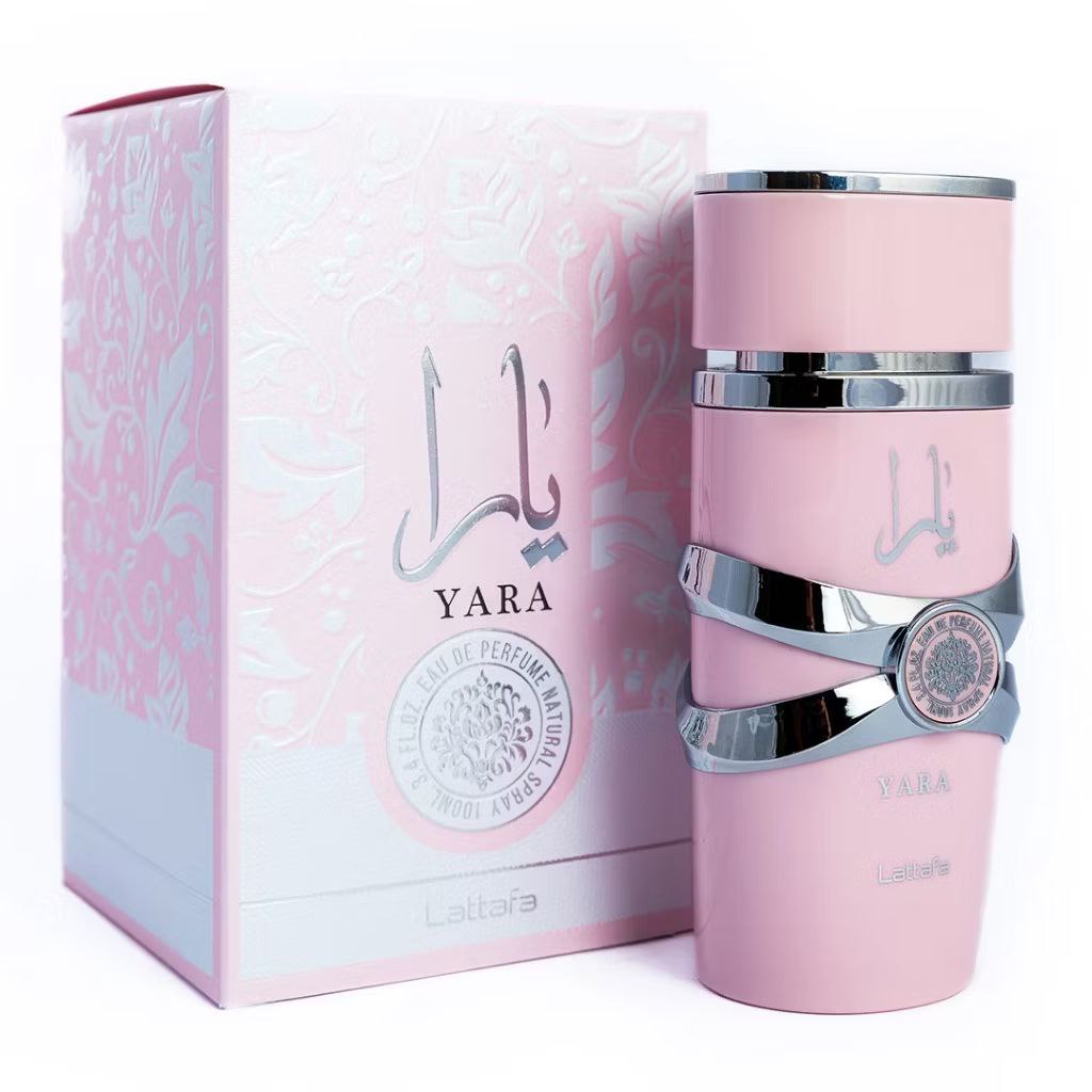 Yara Pink By Lattafa EDP 50ML Ori High Quality Perfume For Ladies