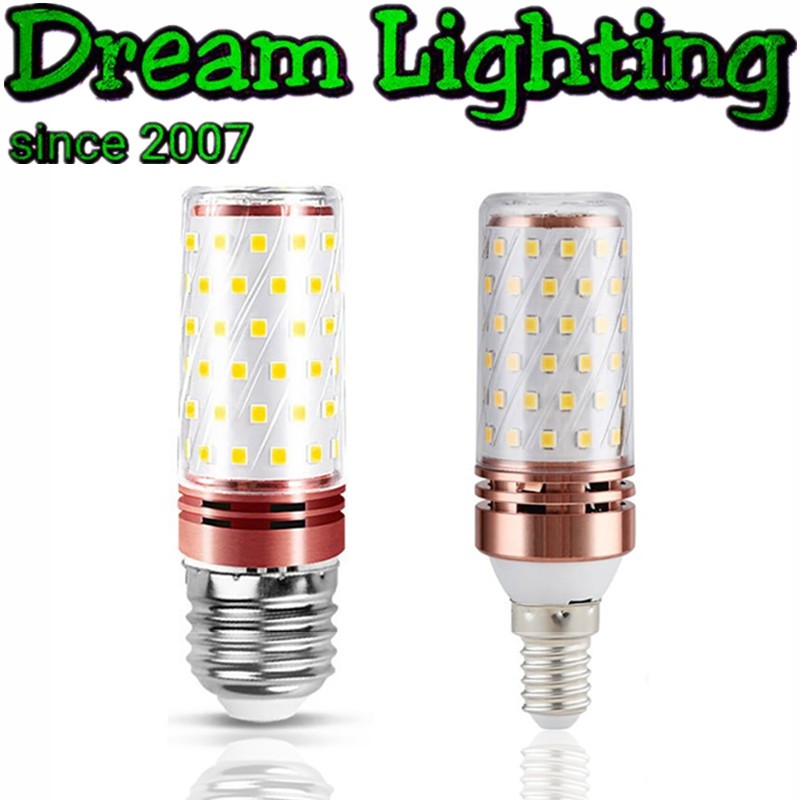 Dream Lighting LED Corn Bulb Screw E27 E14 Chandelier Candle LED Candle light Bulb Energy Saving Bulb Mentol Lampu