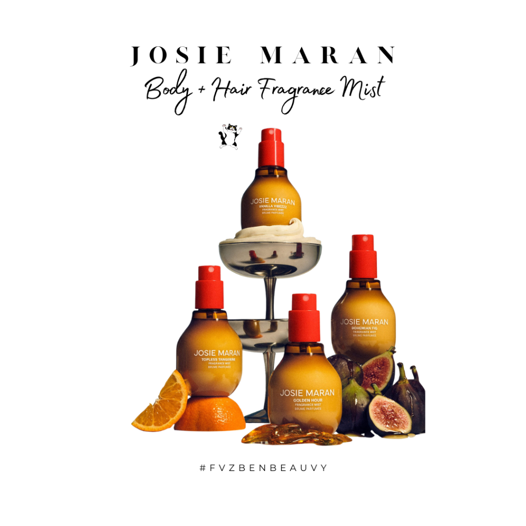 [READY STOCK] JOSIE MARAN Body + Hair Fragrance Mist with 100% Natural Scents