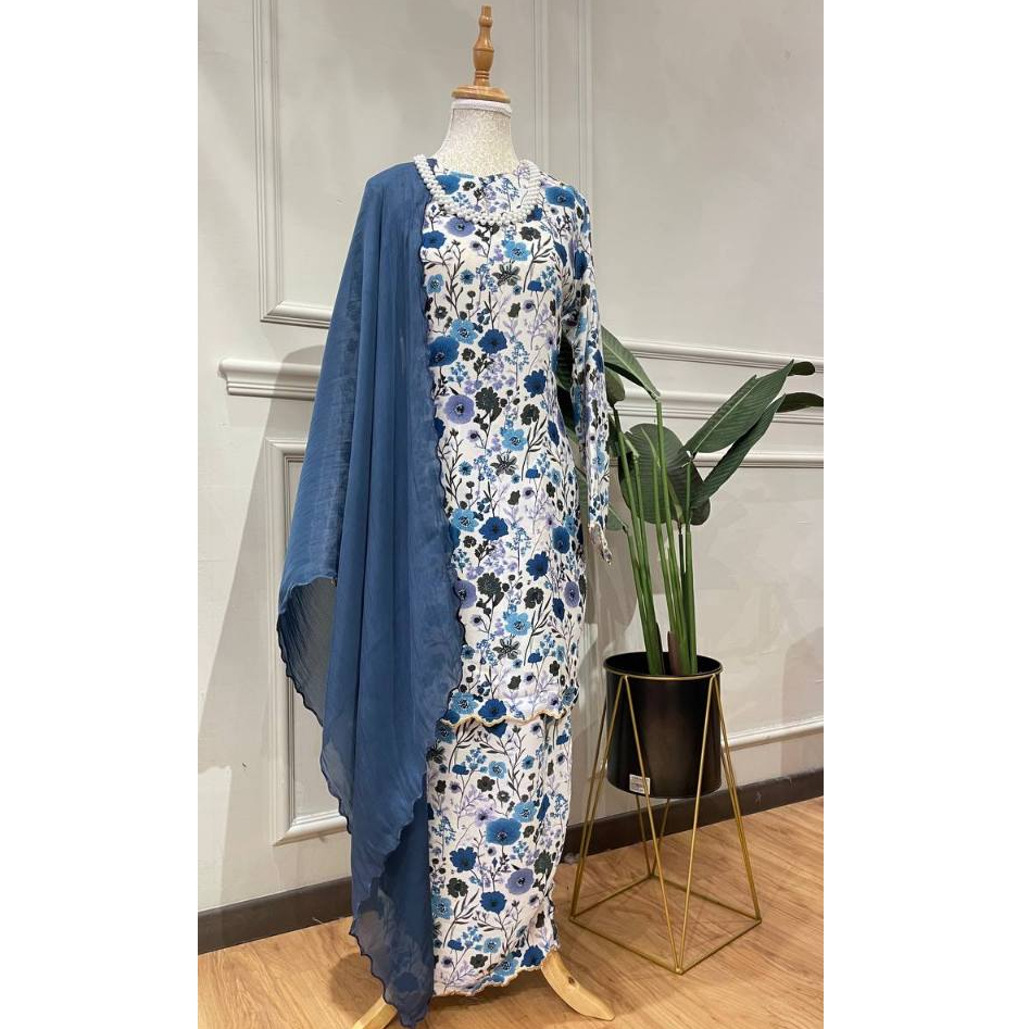 KURUNG MODEN SULAM HAWA (NEW ARRIVAL) - KURUNG SULAM MURAH
