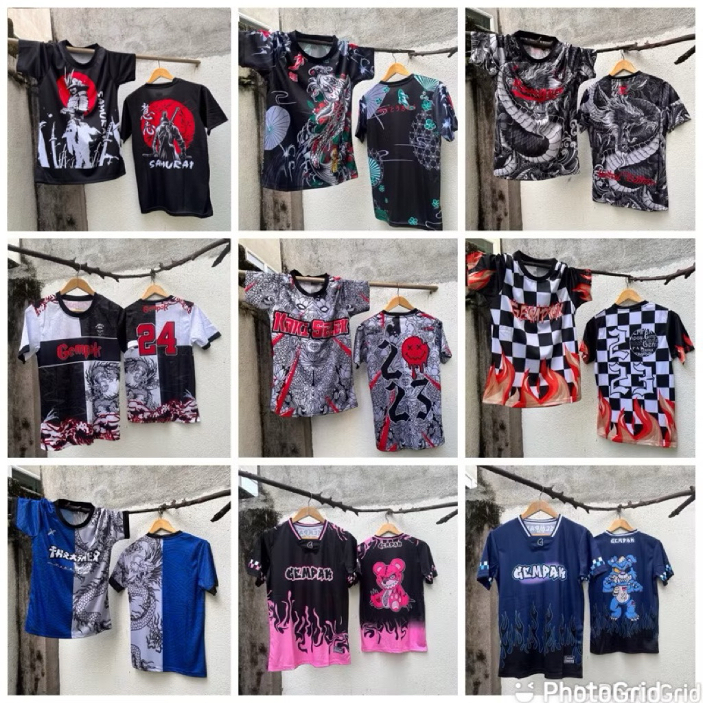 S/2XL ?? Baju Viral Thailand (Kain Jersey)