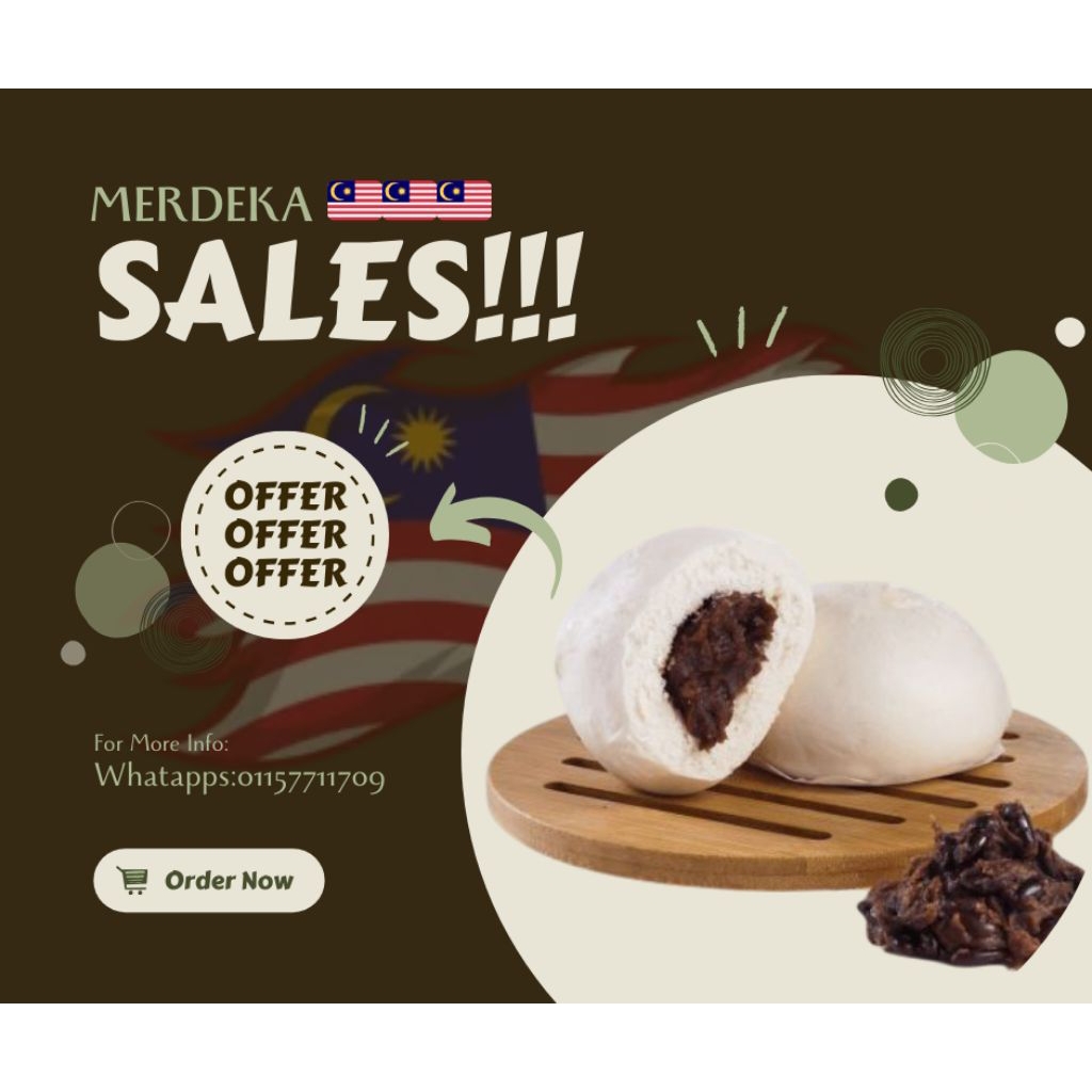 ORIGINAL PAU MIRA PAGOH PAU BESAR 6 PCS SEDAP MURAH PAU GEBU PAU ANTI PENUH PAU MUDAH DIMASAK UNTUK SARAPAN