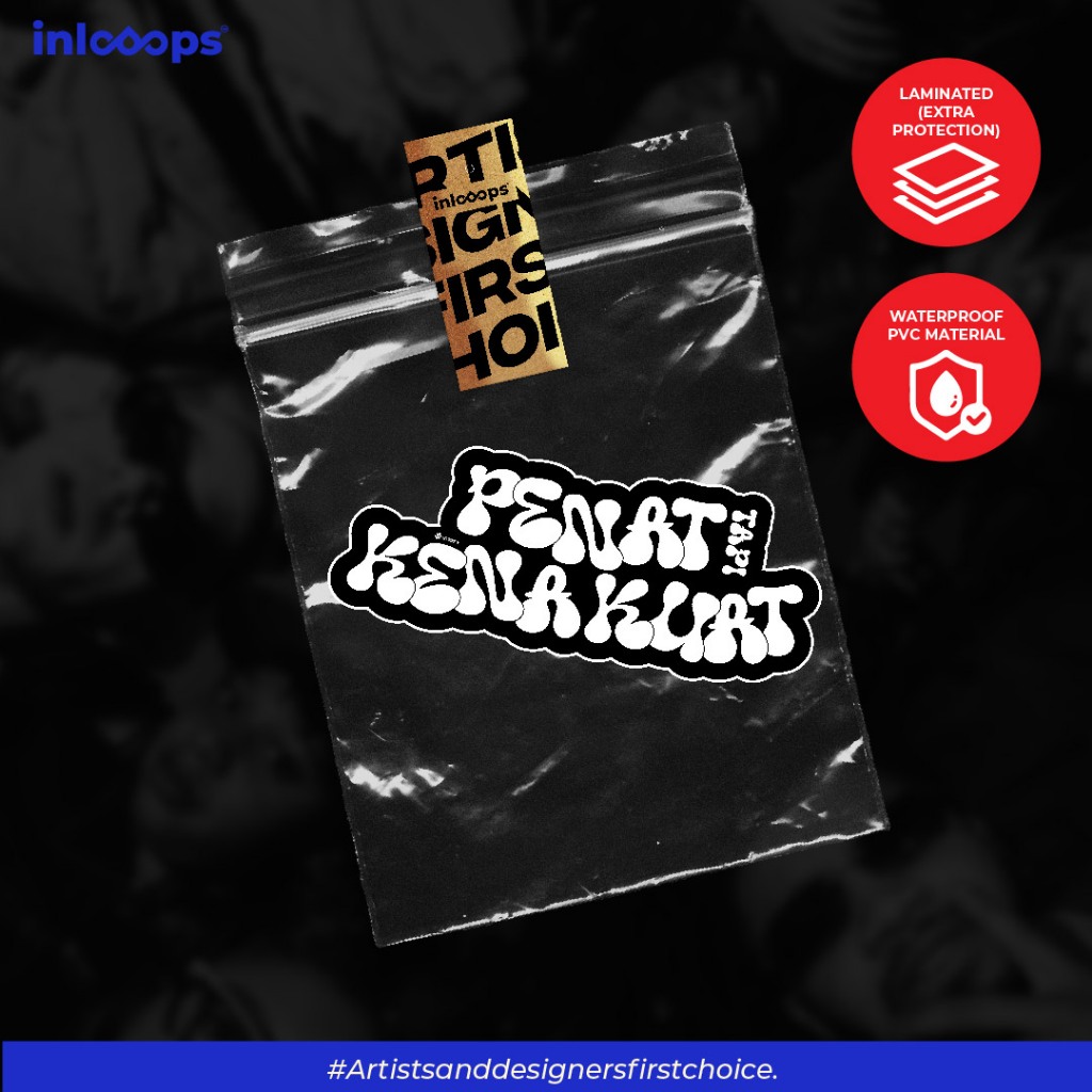 Penat Tapi Kena Kuat Sticker Kereta, Motosikal, Basikal, Laptop, Mug & Hiasan