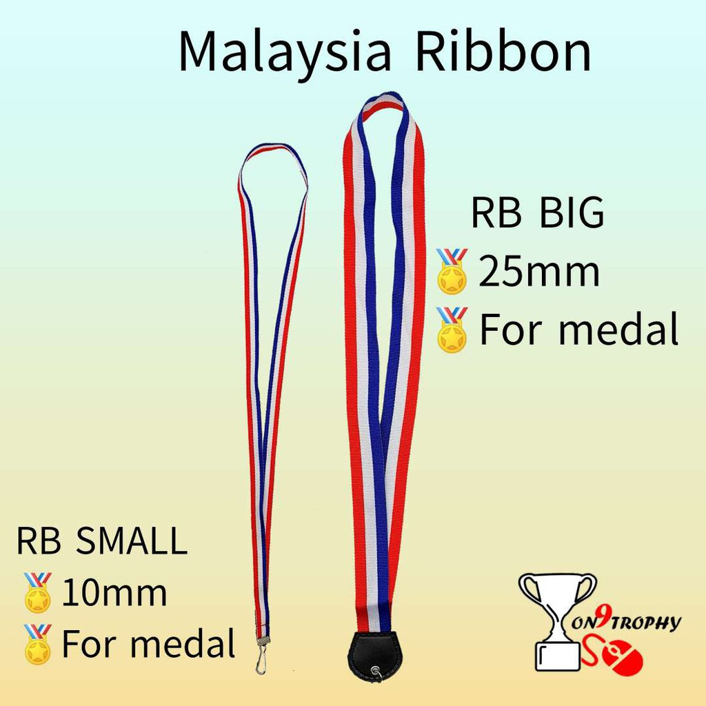 lanyard *For Medal [Ready Stock] malaysia ribbon *