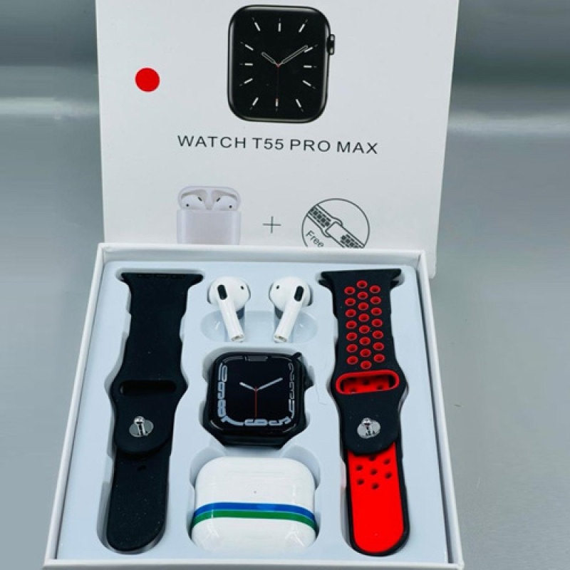 SmartWatch (T55 Pro Max Style) With Bluetooth