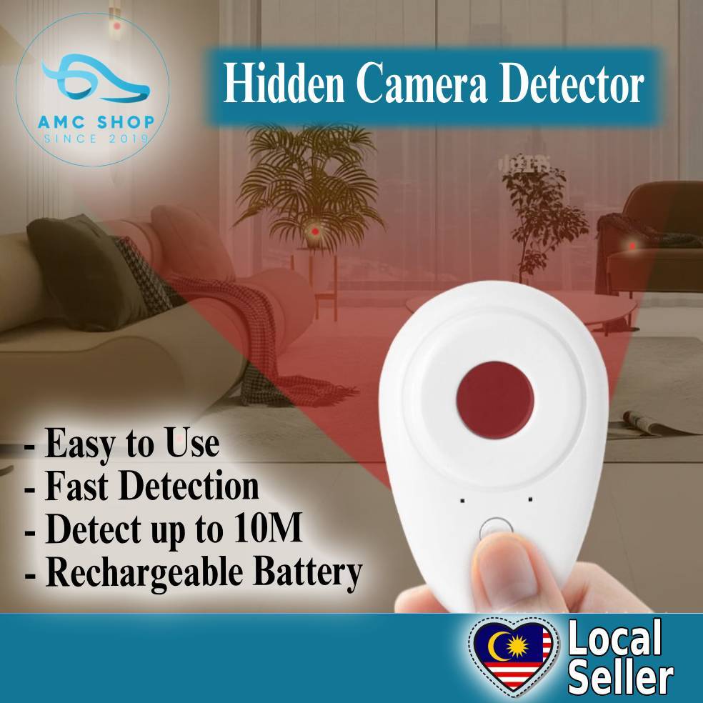 Multi-Function Mini Portable Hidden Camera CCTV IP CAMERA Detector Finder AirBnB, Apartment, Hotels, Toilet And Bathroom