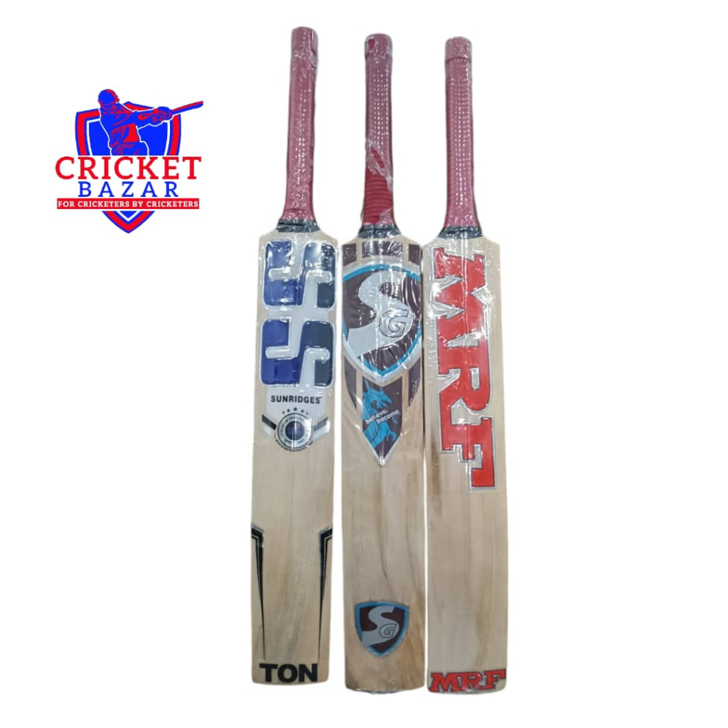 SS/SG/MRF Kashmir Willow Cricket Bat- Harrow (Custom)