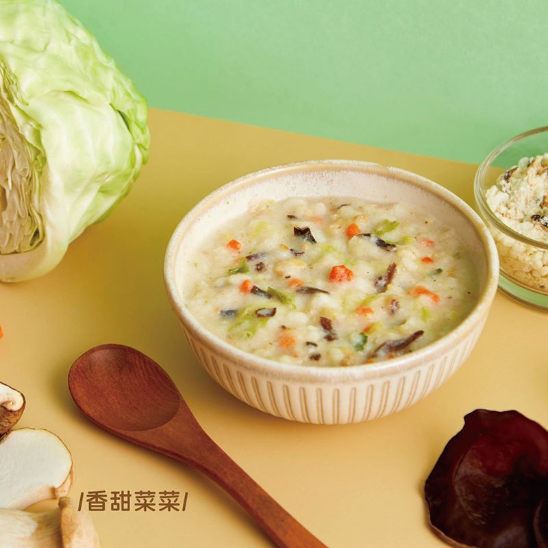 瀚克宝宝Hankbaby 香甜菜菜冲泡粥 Vegetables Instant Congee